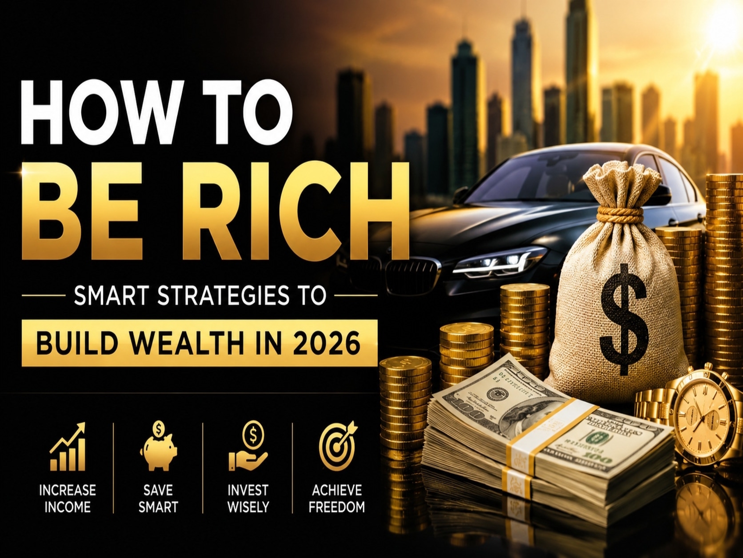 How to Be Rich: Smart Strategies to Build Wealth in 2026